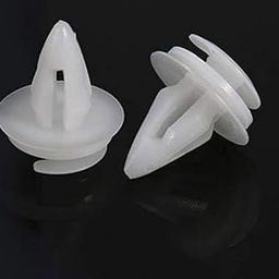 Ola S1 Belt Cover Lock Pin | Push-Type Plastic Clip Fastener for Belt Guard | Compatible with Ola Electric Scooter S1 & S1 Pro (Pack of 2, White)-17