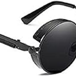 Arjun Reddy Black Round Square Sunglasses Unisex (E-3, Black)-picture-35