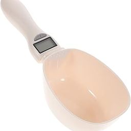 Mipcase 1pc Electric Pet Food Spoon Food-grade Measuring Spoon for Dogs and Cats Accurate Digital Scale Integration for Pet Portion Control Easy to White-13