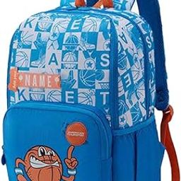 Diddle 3.0, 21 L Volume 4 Compartment School Backpack with Front Organizer and Spacious Interiors for Girls and Boys - Baller Blue-54