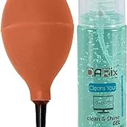 100ml Cleaning Gel for Mobile Phone, LCD Screens with Rubber Air Pump Cleaner Dust Blower for Keyboard, Watches, Key Board, Computer, CPU etc-3