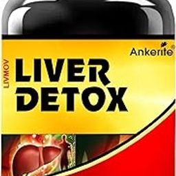 ANKERITE LIVER DETOX (WITH KALMEGH, BHUI AMLA, PUNERNAWA, BHRINGRAJ, KUTKI, ROHITAK, GILOY)-60 CAPSULES-image-3