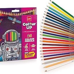 Cello ColourUp Colour Pencils, Multicolored, 24 Color Pencils-29