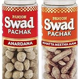 Panjon Swad Anardana & Khatta Meetha Aam Pachak (Mukhwas Mouth Fresheners) 2 Bottles, 260g-image-12