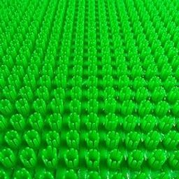RED CRUSH SS Multicolour Rectangular Footmat Artificial Grass PVC Plastic Durable Stick Turf Mat (35X60 Cm Or 14X24 Inch)-8