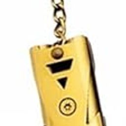 SAZ DEKOR 10xDouble Pipe Whistle Lifesaving Emergency SOS Outdoor Survival Gold-image-65