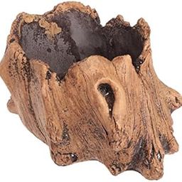Succulent Pot Bonsai Decoration with Imitation Wood Flower Cement er Indoor and Outdoor Garden Supplies-image-99
