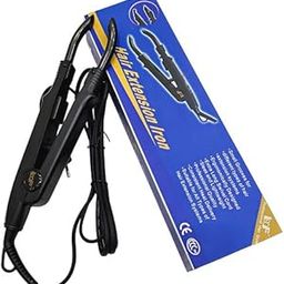 PINAKA Professional Hair Styler Extensions Iron Machine Fusion Iron Connector Wand Melting Tool for Wig Barbershop Hairstylist, Black Pack of 1-image-69