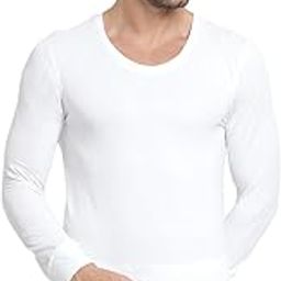 Van Heusen Men Warmtech Skinny Fit Thermal Top - Low Neck, Ultra Soft, Extra Warm-image-1