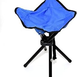 Styxon/Foldable Stool Portable Travel Chair Four-Leg Stool for Outdoor Travel 30 X 30 X 35 cm (Multi Color)-image-58