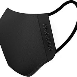 Pores Unisex Durable & Comfortable Protective Layers Trans Face Mask Black- Large-2