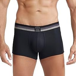 HG14 Men's Microfiber Elastane Stretch Rib Solid Trunk with Stay Dry Technology-51