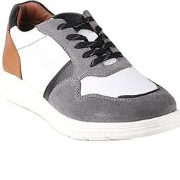 Casual Oxford Low Ankle Shoes for Men_RC3945_White/Gray-image-57