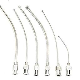 Swent Feeding Needles | Round Ball Tip | Curved | Stainless Steel | for Veterinary Use-21