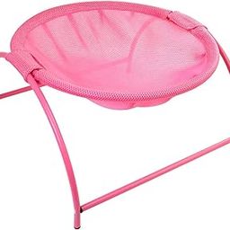 LOOM TREE Stylish Round Soft Cat Hammock Comfortable Detachable for Playing Sleeping Pink-image-13