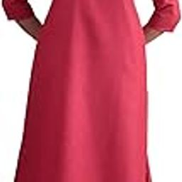 libas Women's Solid Cotton Straight Kurta-picture-33