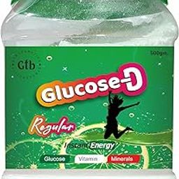 GREENBLOSUM Glucose-D Regular | 500 GM | Instant Energy Drink Powder | Quick Energy & Hydration | Ideal for Summer & Sports-16