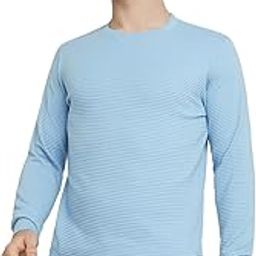 Men Regular Fit Structure Pattern Pure Cotton Full Sleeve Round Neck Casual Sweatshirt-image-65