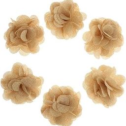 STYLEHEAVEN 6pcs Vintage Hessian pp Beige Flower Craft Wedding Party Decor|Home & Garden|Wedding Supplies|Venue Decorations-image-16
