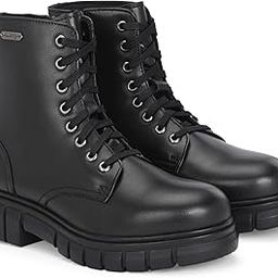 Black women ankle derby boots 67313-image-99