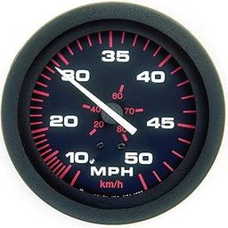 Sierra International 57898P Amega Domed Pitot Type Scratch Resistant Speedometer Kit, 3"-image-13