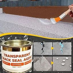9UP® 1Pc Transparent Crack Seal Agent | 200ml Waterproof Adhesive Glue For Wall Cracks, Tiles, Roof | Strong Coating for Roof Water Leakage Solution | Leak-Proof Long-Lasting Protection Glue (200ml)-image-82