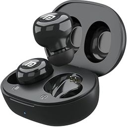 Portronics Harmonics Twins S3 Smart TWS Bluetooth 5.3 in Ear Earbuds with 20 Hrs Playtime, 8Mm Drivers, Type C Charging, Ipx4 Water Resistant, Low Latency, Lightweight Design(Black)-28