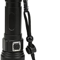 Ubervia Modes Lighting Flashlight, Upgrade High Performance Fast Charging P50 LED Flashlight Powerful with Data Line for Outdoor for Camping-image-19