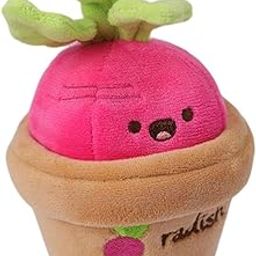 HEAVENGLOW Carrot Plush Toy Keychain Birthday Gifts Stuffed Doll Gift Children Toy violet red-image-11