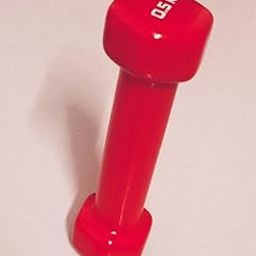 Mikado Sports 0.5 kg Vinyl Dumbbell, Red-image-83