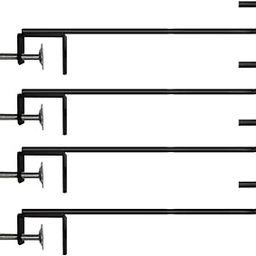 Garden Flag Holder Stand for Fence,Metal Yard Flag Pole Holder Hanger for 12.5" x 18" Flag with Two Spring Stoppers and Clamp-image-59