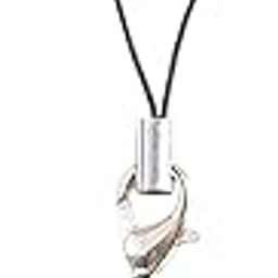 Om Symbol Phone Charm Strap, Silver Metal Pendant, Universal Mobile Lanyard-image-13