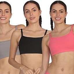 Smooth Fabric & Comfortable Sports Bra for Fitness Combo Pack of 3-picture-52