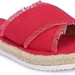 Fresh Feet Canvas Yoga Mat Flats Sleeper For Women-image-1