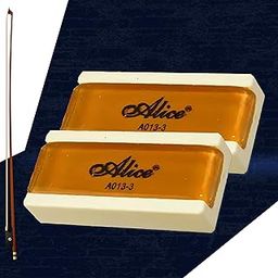 Alice Advanced Sound Penetration Cello Rosin, Violin Rosin, Durable for Violin Musical Instrument Violin A013-3 Pack of 2-image-0