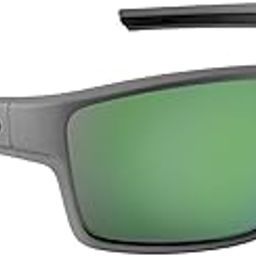 Mojarra Polarized Rectangular Sunglasses, Matte Gray Frame/Amber-Green Mirror Lens, Medium, Matte Gray Frame/Amber-green Mirror Lens, Medium-image-90