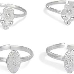 Pack of 2 Pair Toe Rings Adjustable, Trendy & Fashion Accessories-image-89