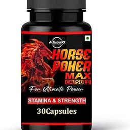ActiwowRx Tablets for Men | Stamina Booster & Energy Support | Enhances Performance, Vitality & Strength | Muscle & Endurance Support | 30 Tablets Pack of 1-126