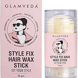 Glamveda Hair Wax Stick for Hair Styling The Headliner | Wax Styling Stick | Fly Away Hair Fixer | No Residue | Wax Stick For Hair | 30 gm-image-81