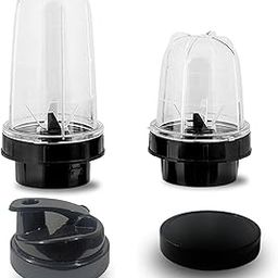 Life Farm Organics Nutri Bullet Unbreakable Polycarbonate Jars – 350ml & 500ml | With Cap & Shipper Cap | Compatible with All Juicer Mixer Grinder Brands-image-15