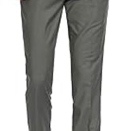 Twill Solid Autoflex Formal Trousers-image-84