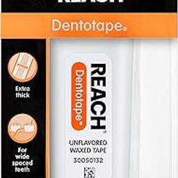 Reach Dentotape Extra Wide Unflavored Floss, Waxed, 100yds [Personal Care]-74