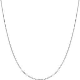 925 Sterling Silver Rhodium Plated Chain For Men (18 inches) | Gift for Men & Boys | With Certificate of Authenticity-picture-2