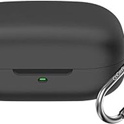 Cocoonkart Silicone Case Cover for Moto Buds | Buds+ Plus (Black)-19