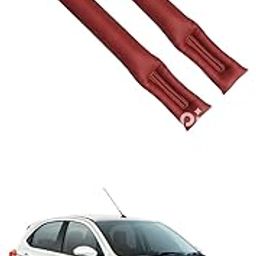 LOVMOTO Universal Car Gap Filler Organiser Car Seat Gap Filler, Car Seat Gap Organiser, PU Leather Car Accessories, Car Seat Console Side Pockets for Storage Comfortable With Ti-ago-image-91