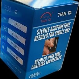 Acupuncture Dry Needles, 0.25 x 25 mm, Pack of 100, Physiotherapy (0.25 * 25)-image-60