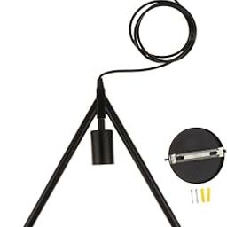 MYADDICTION Vintage Geometric Triangle Ceiling Edison Pendant Light Lamp Holder Home Decor-21