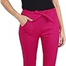 Women's Comfort Fit Cotton Blend Jogger Capri/Short Trousers with t-Shirt-picture-11