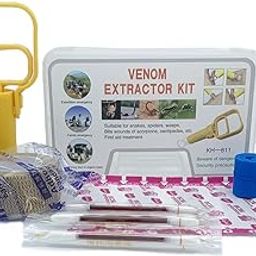 Venom Extractor Suction Pump kit Insect Bug Bee Sting Snake Bite Kit Survival Kits Emergency First Aid Supplies for Hiking Backpacking Fishing Hunting-image-54
