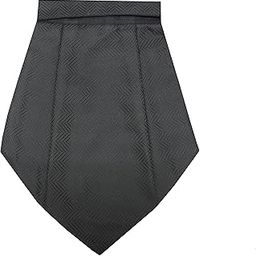Mens Black Accessories | Satin | Microfiber | Silk | Standard Size | Premium fabric | Superior Clip Hold | Colour - Black Tie (Set of 1) |-image-37